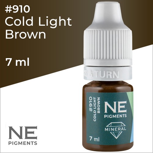 NE PIGMENTS MINERAL #910 COLD LIGHT BROWN